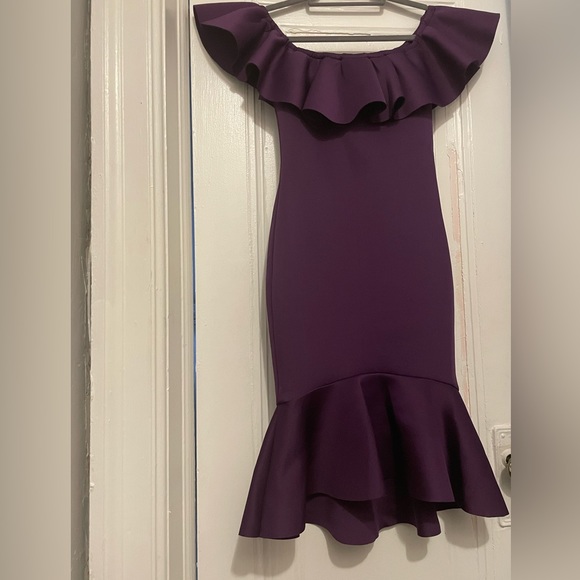 Fashion Nova Ruffle Dress - Picture 2 of 5